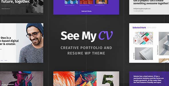 See My CV v1.1.7 Nulled - Возобновить тему vCard WordPress