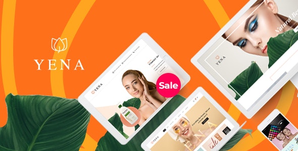 Yena v1.2.4 Nulled - Тема WooCommerce для красоты и косметики