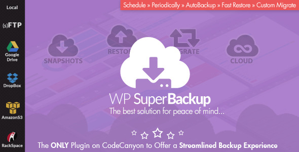 Super Backup Clone v2.3.3 Nulled - Миграция на WordPress