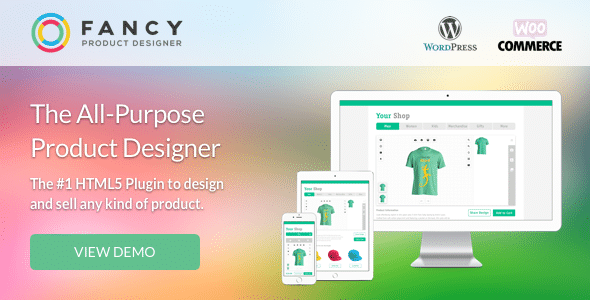 Fancy Product Designer v6.2.0 Nulled - Плагин WooCommerce