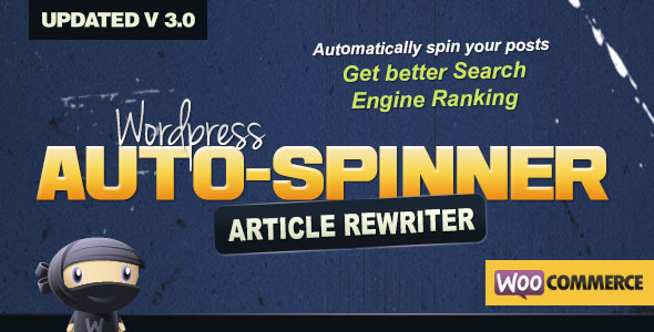 Wordpress Auto Spinner 3.20.0 Nulled - Рерайтер статей