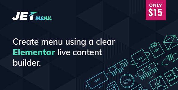 JetMenu v2.4.4 Nulled - Мега-меню для Elementor Page Builder