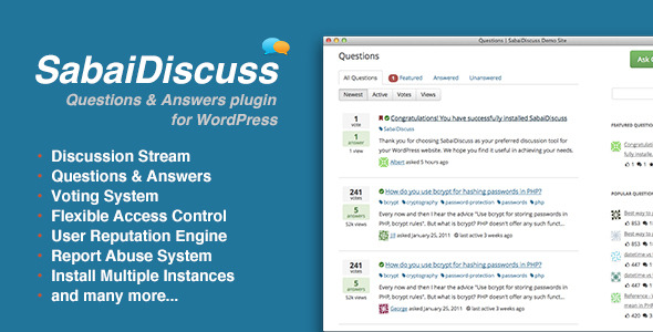 Sabai Discuss for WordPress v1.4.17 Free - 