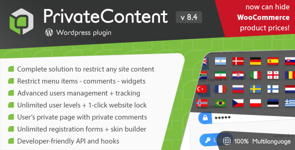 PrivateContent v8.10.3 Nulled - Плагин многоуровневого контента