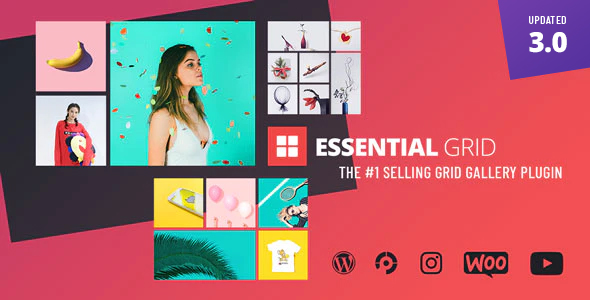 Essential Grid WordPress Plugin v3.1.2 Free - 