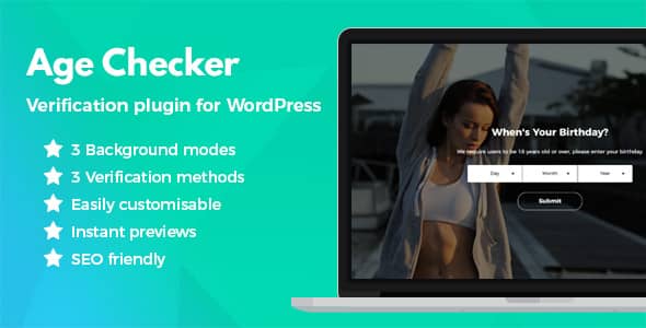 Age Checker for WordPress v1.3.2 Free - 