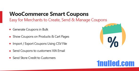 WooCommerce Smart Coupons Plugin v1.1.2 Free - 