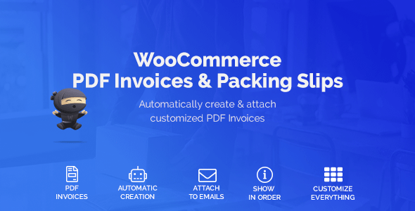 WooCommerce PDF Invoices Packing Slips v1.5.3 Free - 