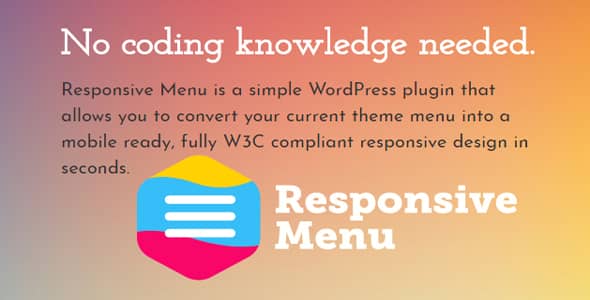 Responsive Menu Pro v4.3.5 Free - 