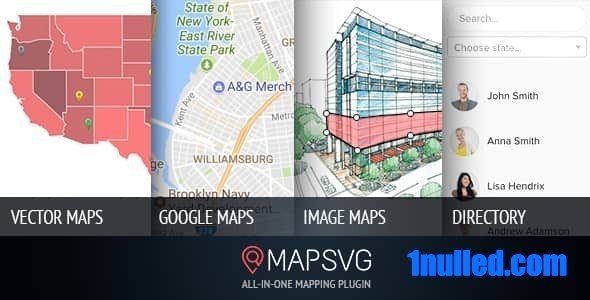 MapSVG v7.1.3 Nulled - последний плагин карт WordPress, который вам когда-либо понадобится