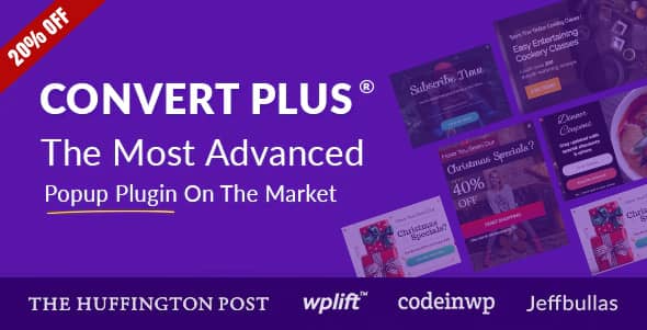 ConvertPlus v3.5.25 Nulled - Плагин всплывающих окон для WordPress