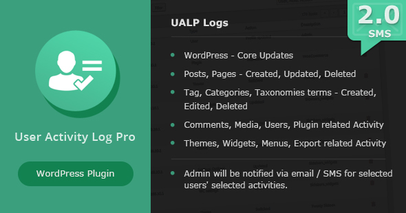 User Activity Log PRO for WordPress v2.3.5 Free - 