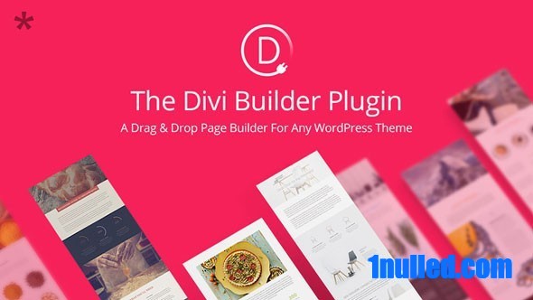 Divi Builder v4.25.2 Nulled - Плагин Drag Drop Page Builder