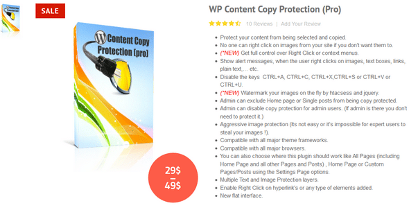 WP Content Copy Protection Pro v14.8 Free - 