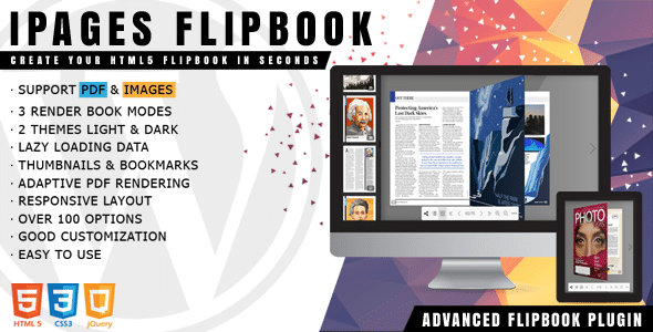 iPages Flipbook For WordPress v1.5.4 Free - 