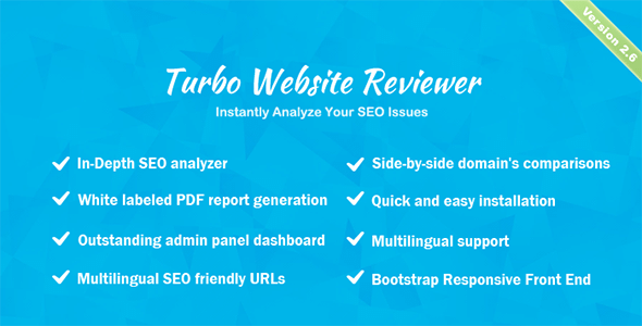 Turbo Website Reviewer v3.0 Nulled - Инструмент углубленного SEO-анализа