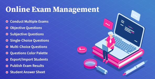 Online Exam Management v4.2 Nulled - Управление результатами образования