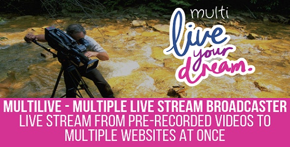 MultiLive v1.1.1.2 Nulled - Плагин Multiple Live Stream Broadcaster для WordPress