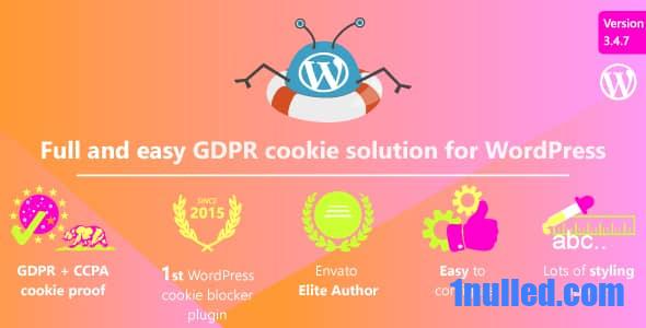 WeePie Cookie Allow v3.4.7 Nulled - Простое полное согласие на использование файлов cookie