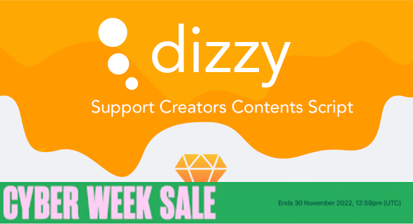 dizzy v5.0 Nulled - Поддержка сценариев контента для создателей