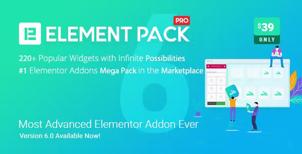 Element Pack v7.12.15 Nulled - Аддон для конструктора страниц Elementor