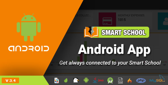 Smart School Android App v4.0 Nulled - Мобильное приложение для умной школы