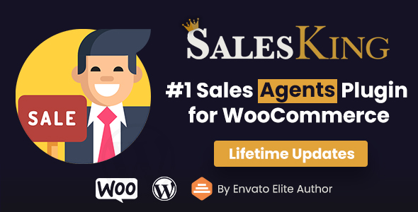 SalesKing v1.6.50 Nulled - Ultimate Sales Team, Плагин представителей агентов для WooCommerce