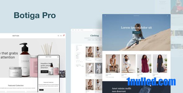 Botiga Pro v1.3.5 Nulled - Улучшения темы WordPress Botiga