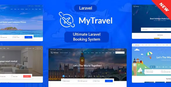 MyTravel v2.4.0 Nulled - Усовершенствованная система бронирования Laravel