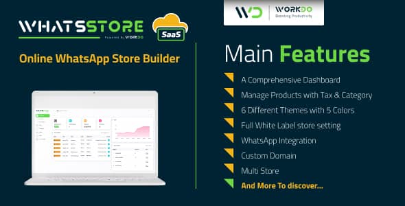 WhatsStore SaaS v7.3 Nulled - Конструктор интернет-магазинов WhatsApp