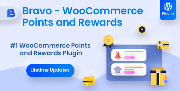 Bravo v2.5.4 Nulled - Баллы и награды WooCommerce