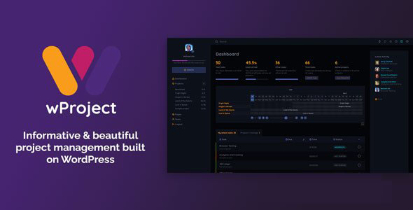 wProject v5.7.2 + Addons Free - 