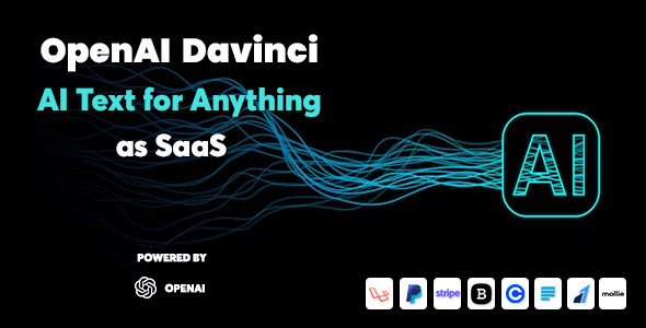 OpenAI Davinci v4.2 Nulled - Помощник по написанию искусственного интеллекта и создатель контента в формате SaaS