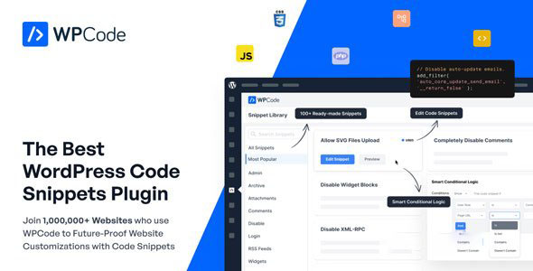 WPCode Pro v2.1.13 Nulled - Лучший плагин фрагментов кода WordPress