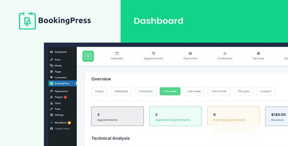 BookingPress Pro v3.7.3 Nulled - Плагин записи на прием