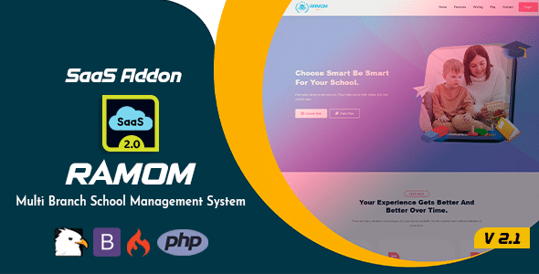 Ramom School Subscription (Saas) v3.1 Free - 