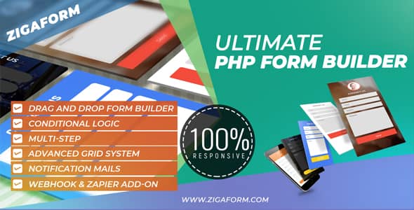 Zigaform v6.0.9 Nulled - Конструктор форм PHP