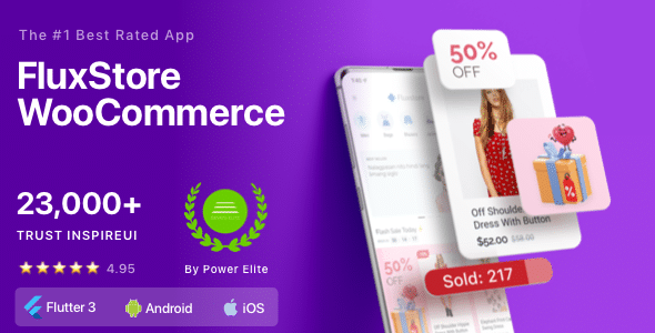 Fluxstore WooCommerce v4.0 Nulled - Полное приложение Flutter для электронной коммерции