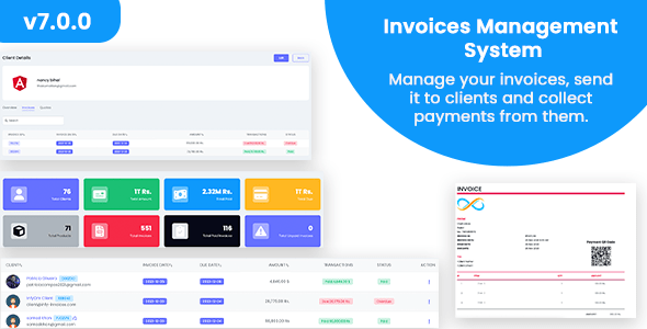 Invoices v7.1.0 Nulled - Система управления счетами Laravel