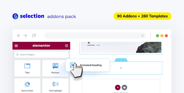 Selection v1.12.2 – Elementor Addons Pack for WordPress Free - 