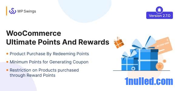 WooCommerce Ultimate Points And Rewards v2.8.0 Free - 