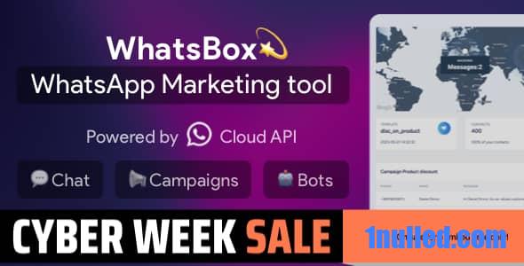 WhatsBox v3.0 Nulled - Маркетинг WhatsApp