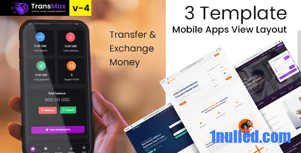 TRANS MAX v5.0 Nulled - Платформа онлайн-переводов денег