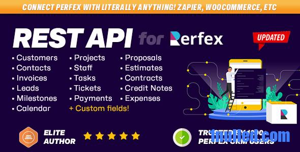 REST API module for Perfex CRM v2.0.4 Nulled - Подключите Perfex CRM к сторонним приложениям