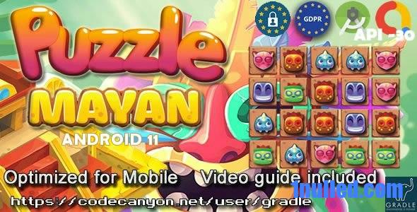 Puzzle Mayan (Admob + GDPR + Android Studio) Free - 