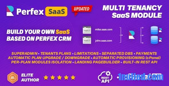 SaaS module for Perfex CRM v1.0.8 Nulled - Поддержка нескольких арендаторов