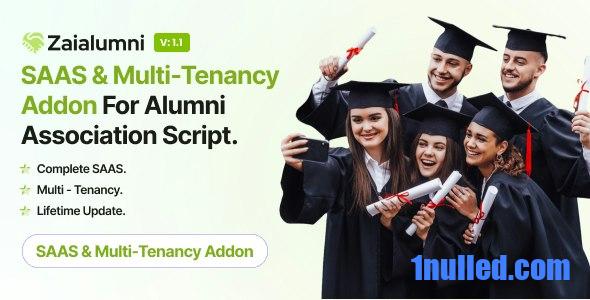 Zaialumni v1.1 Nulled - Ассоциация выпускников SAAS с надстройкой Multi-Tenancy