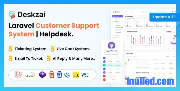 Deskzai v2.4 Nulled - Система поддержки клиентов