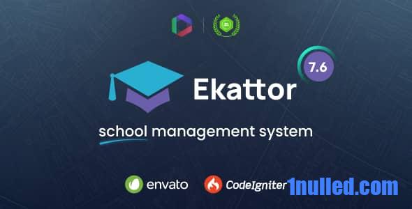 Ekattor v7.6 Nulled - Система управления школой