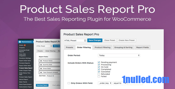 Product Sales Report Pro for WooCommerce v2.2.43 Free - 